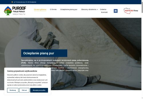 Patryk Małach Usługi Budowlane. Natrysk Pianki PUR